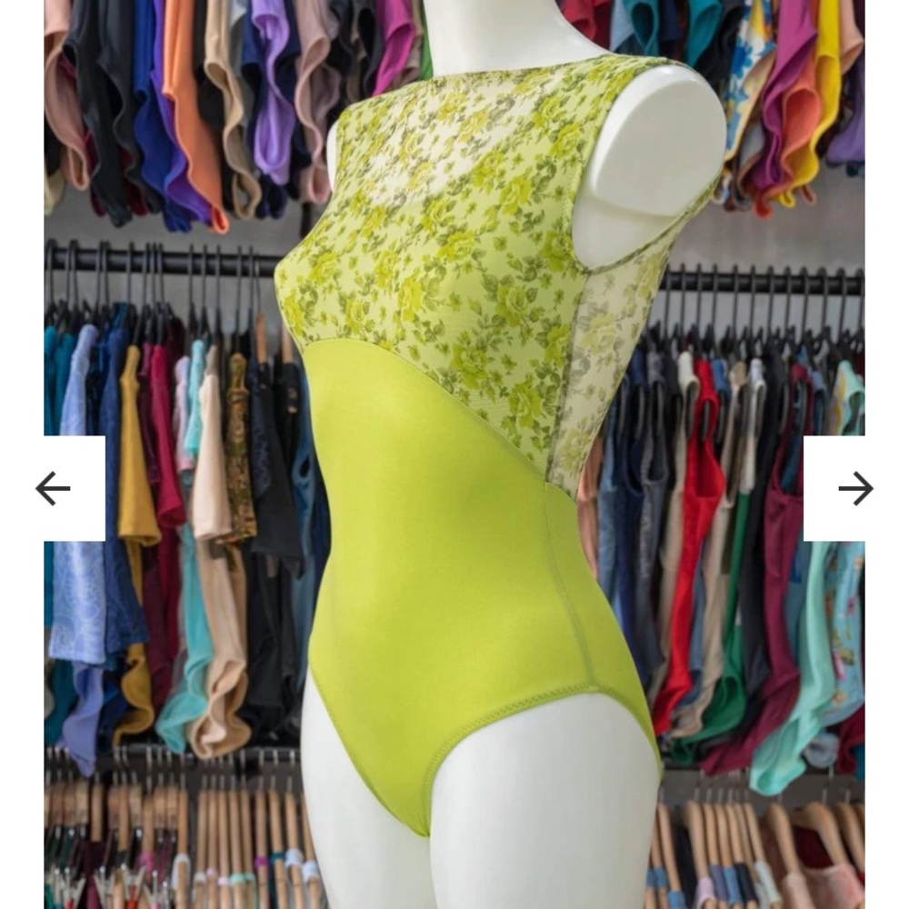 Dance Leotard handmade by Atelier della Danza in Milan Italy.